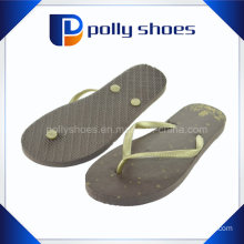 Chinese Factory Men Model Clear Flip Flops